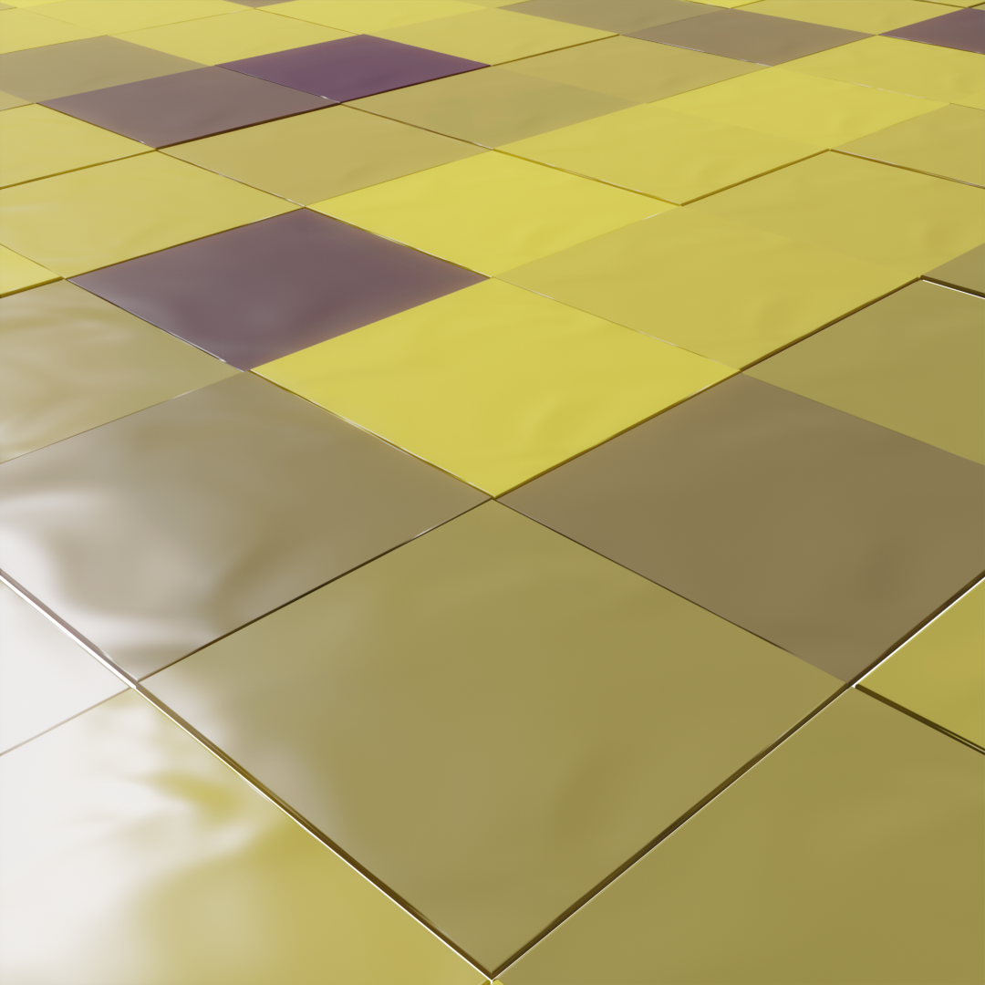 Random tiles with particle system preview image 1